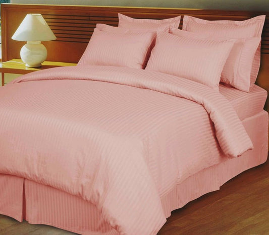 Shop 1200 Thread Count Pink Sheet Set Pure Egyptian Cotton FREE Shipping at- Evalinens.com! Your Online Bedding Store.